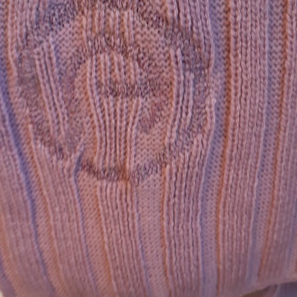 Anky Equestrian brand long knit scarf, mauve, like new, very long, soft - Picture 3 of 3